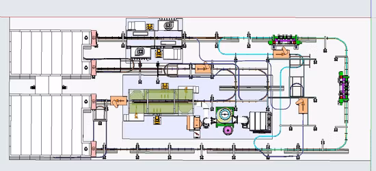 강판 연속 생산 라인의 폴리우레탄 롤러 텐션 롤러에 사용됩니다.